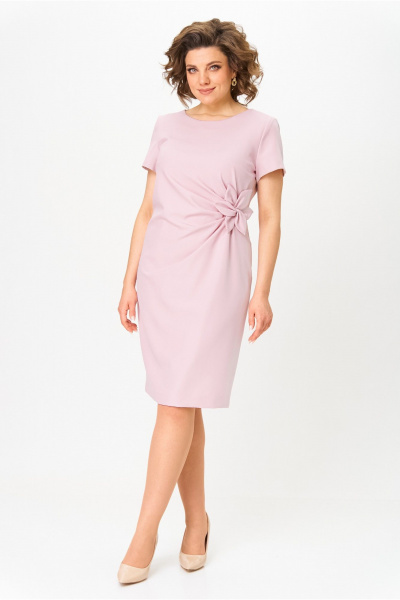 Платье Moda Versal П1462 розовый - фото 2