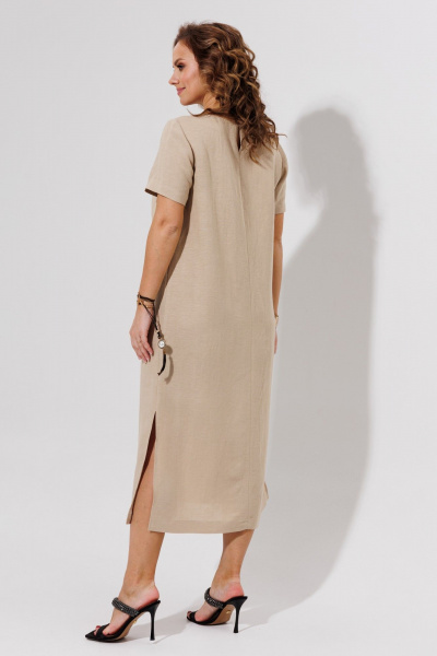Платье Galean Style 963 беж - фото 14