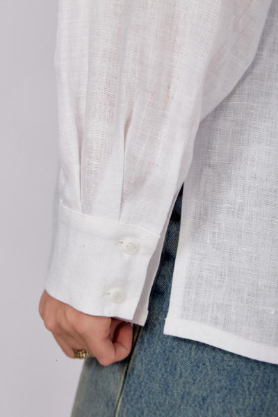 Рубашка MALI 625-061 белый - фото 7