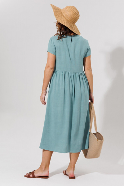 Платье Galean Style 965 голубой - фото 22