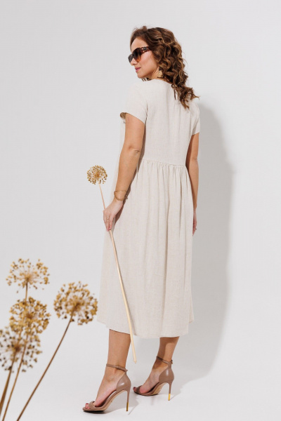 Платье Galean Style 965 светлый_беж - фото 16