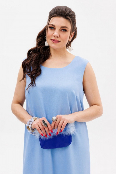 Сарафан Anelli 1472.1 неба_пелена - фото 6