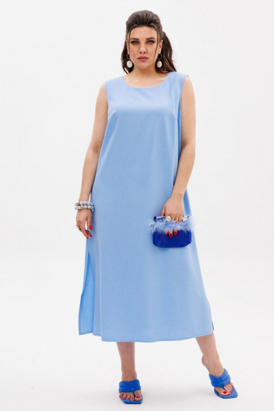 Сарафан Anelli 1472.1 неба_пелена - фото 3