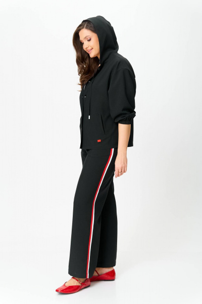 Брюки, куртка Karina deLux M-1327 черный - фото 4