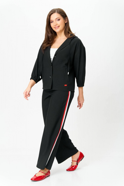 Брюки, куртка Karina deLux M-1327 черный - фото 3