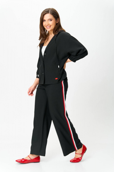 Брюки, куртка Karina deLux M-1327 черный - фото 2