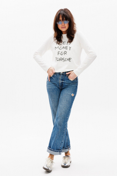 Джемпер HIT 2021/1 молочный - фото 4