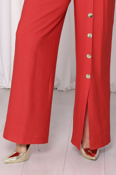 Блуза, брюки Ninele 6054 красный - фото 6