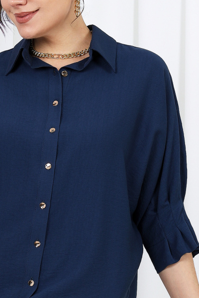 Блуза, брюки Ninele 6054 синий - фото 4