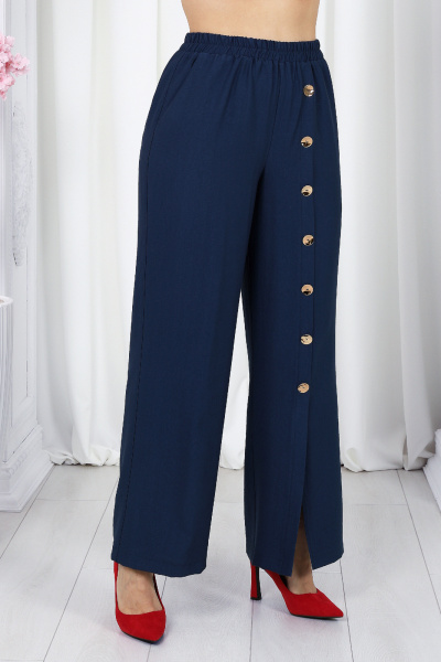 Блуза, брюки Ninele 6054 синий - фото 11