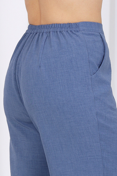 Брюки, жакет, майка Ninele 7482 небесный - фото 12