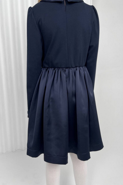 Платье Tammi 1T117-25/1 синий-темно-синий - фото 11