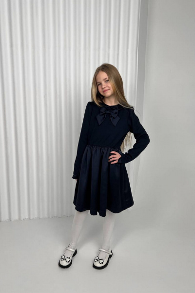 Платье Tammi 1T117-25/1 синий-темно-синий - фото 1