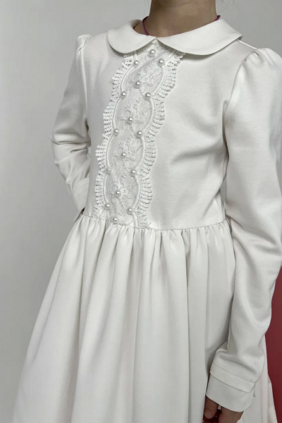 Платье Tammi 1Т87-24/1 молочный - фото 7