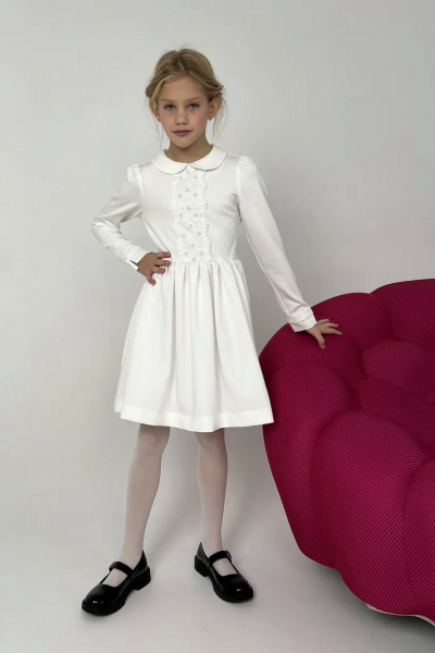 Платье Tammi 1Т87-24/1 молочный - фото 1