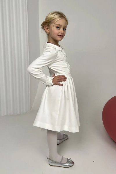 Платье Tammi 1Т87-24/1 молочный - фото 3