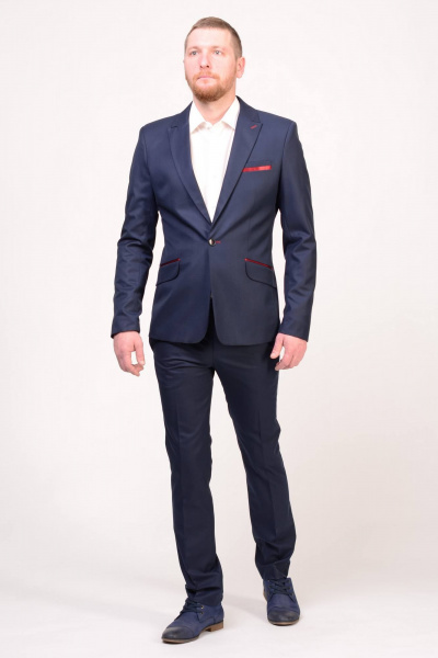 Брюки, пиджак LAGENTE 0637.170 темно-синий - фото 2