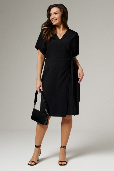 Платье Панда 184080w черный - фото 1