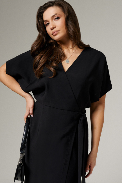 Платье Панда 184080w черный - фото 2