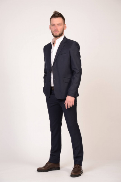 Брюки, пиджак LAGENTE 0643.170 темно-синий - фото 2