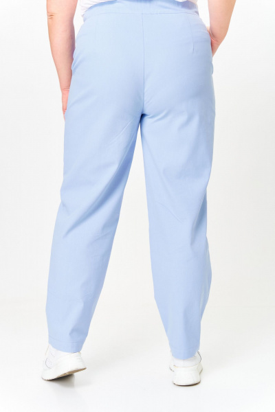 Брюки, жакет OVERYOU М194/1 голубой - фото 10