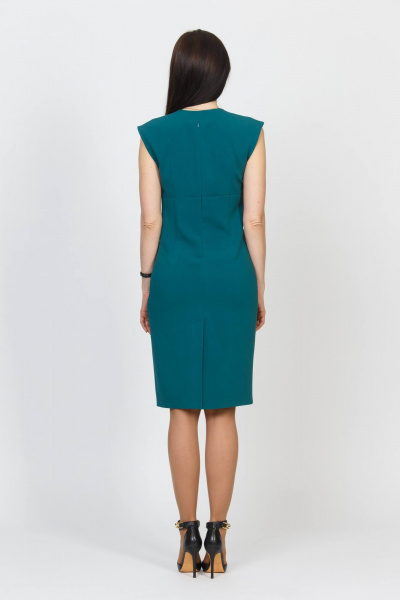 Платье Domna 398 зеленый - фото 3