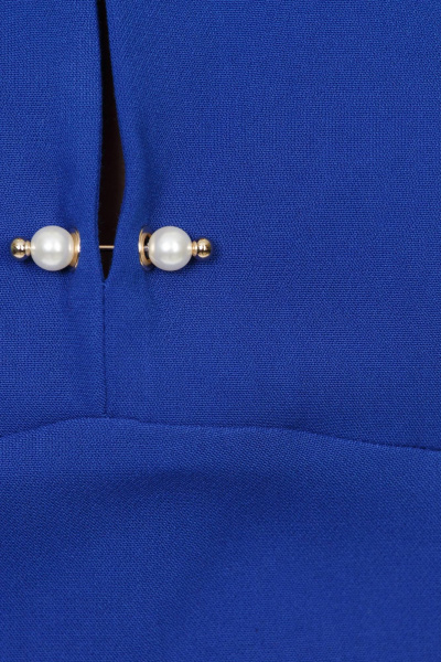 Платье Domna 401 синий - фото 4