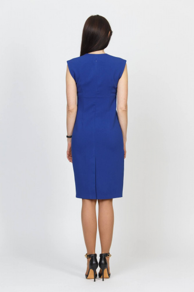 Платье Domna 401 синий - фото 3