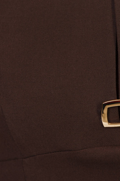 Платье Domna 402(170) темно-коричневый - фото 4