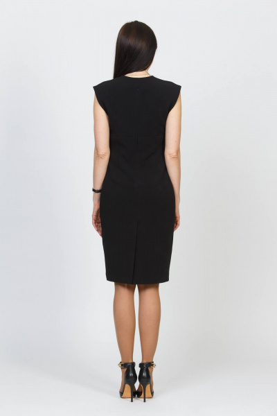 Платье Domna 403 черный - фото 3