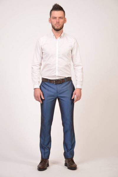 Брюки LAGENTE 6011.188 синий - фото 2