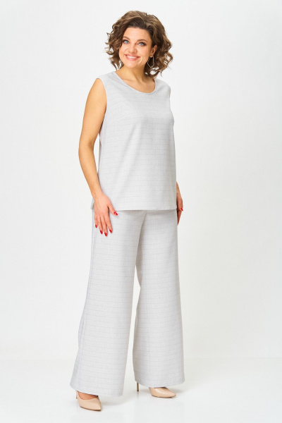 Брюки, кардиган, топ Svetlana-Style 2119 цвет"лен" - фото 4