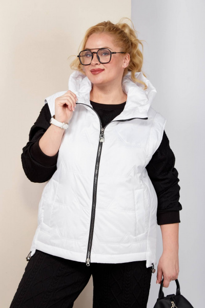 Жилет Shetti 2189 белый - фото 7