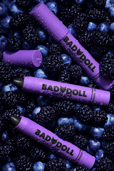 Бальзам для губ Belor Design Бальзам-тинт для губ BAD DOLL ежевика - фото 1