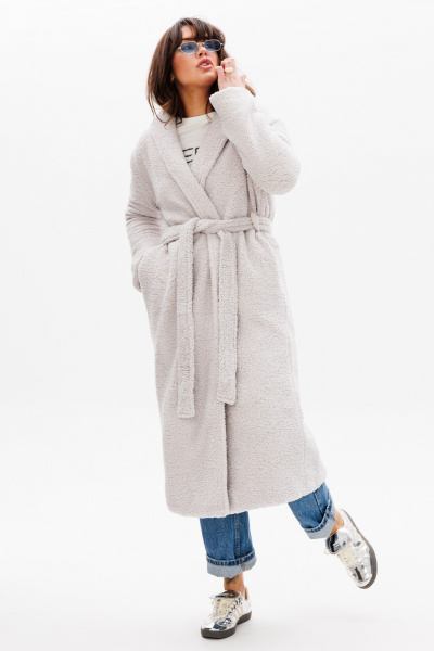 Кардиган HIT 0227 светло-серый - фото 3