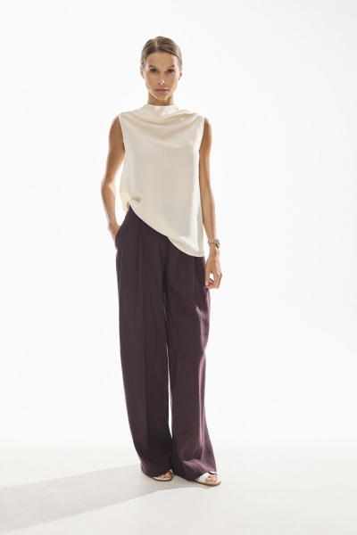 Блуза DAVA 4229 молочный - фото 9