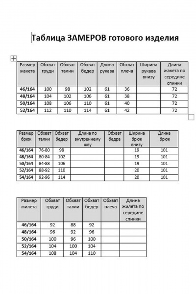 Блуза, брюки, жакет Твой имидж 2110 индиго - фото 7