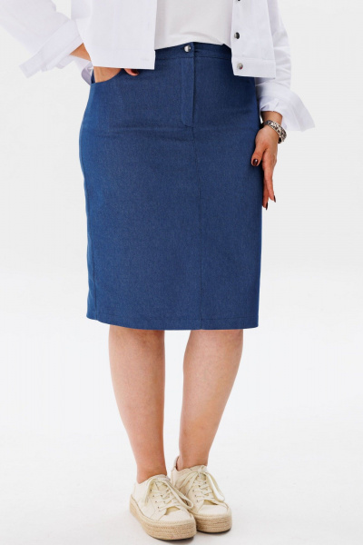 Юбка Anelli 1410 туманная_заря - фото 7