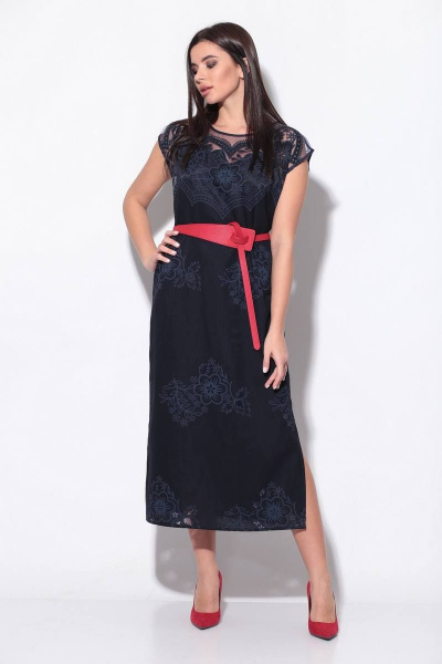 Платье Koketka i K 815 синий - фото 2