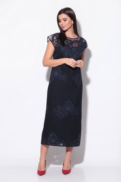 Платье Koketka i K 815 синий - фото 4