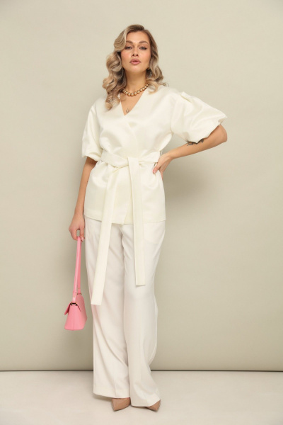 Жакет LM М110 молочный - фото 4