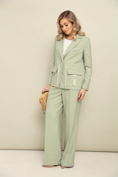 Жакет LM М11 фисташка - фото 5