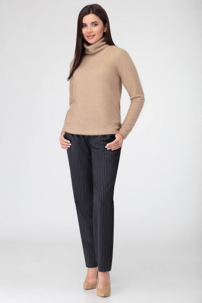 Джемпер Swallow 332 бежевый - фото 2