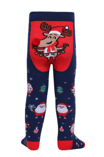 Детские демисезонные хлопковые эластичные колготки с рисунками CONTE Conte-kids_Holiday - фото 2