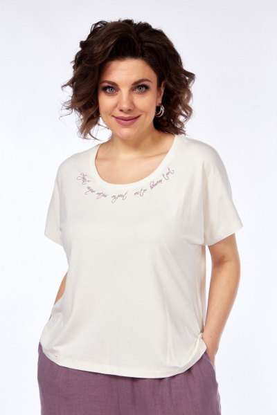 Брюки, кардиган, майка Диомант 2046 лаванда - фото 9