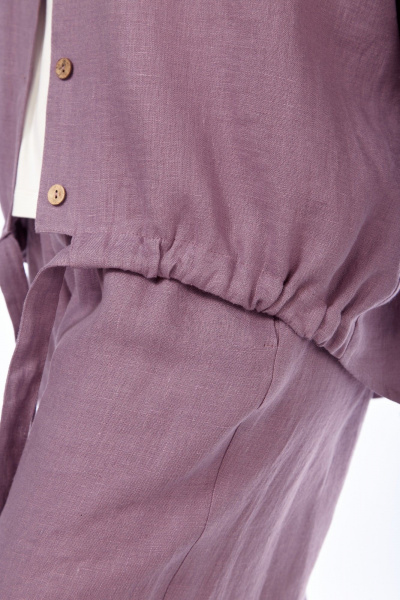 Брюки, кардиган, майка Диомант 2046 лаванда - фото 8