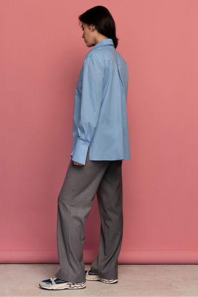 Блуза JRSy 2494 голубой - фото 2