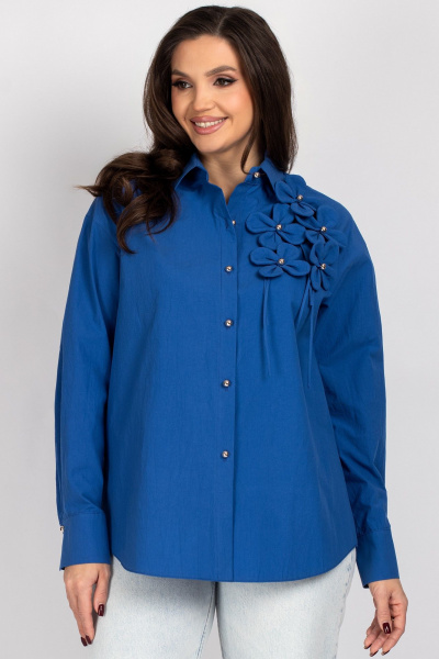 Блуза VIZAVI 820 василек - фото 4