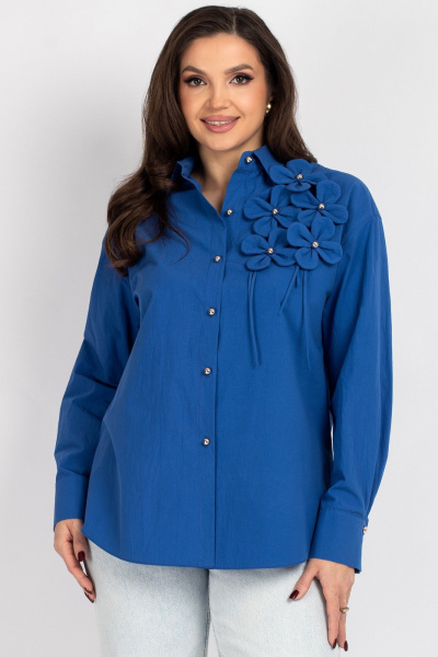 Блуза VIZAVI 820 василек - фото 3