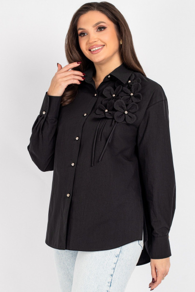 Блуза VIZAVI 820 черный - фото 5